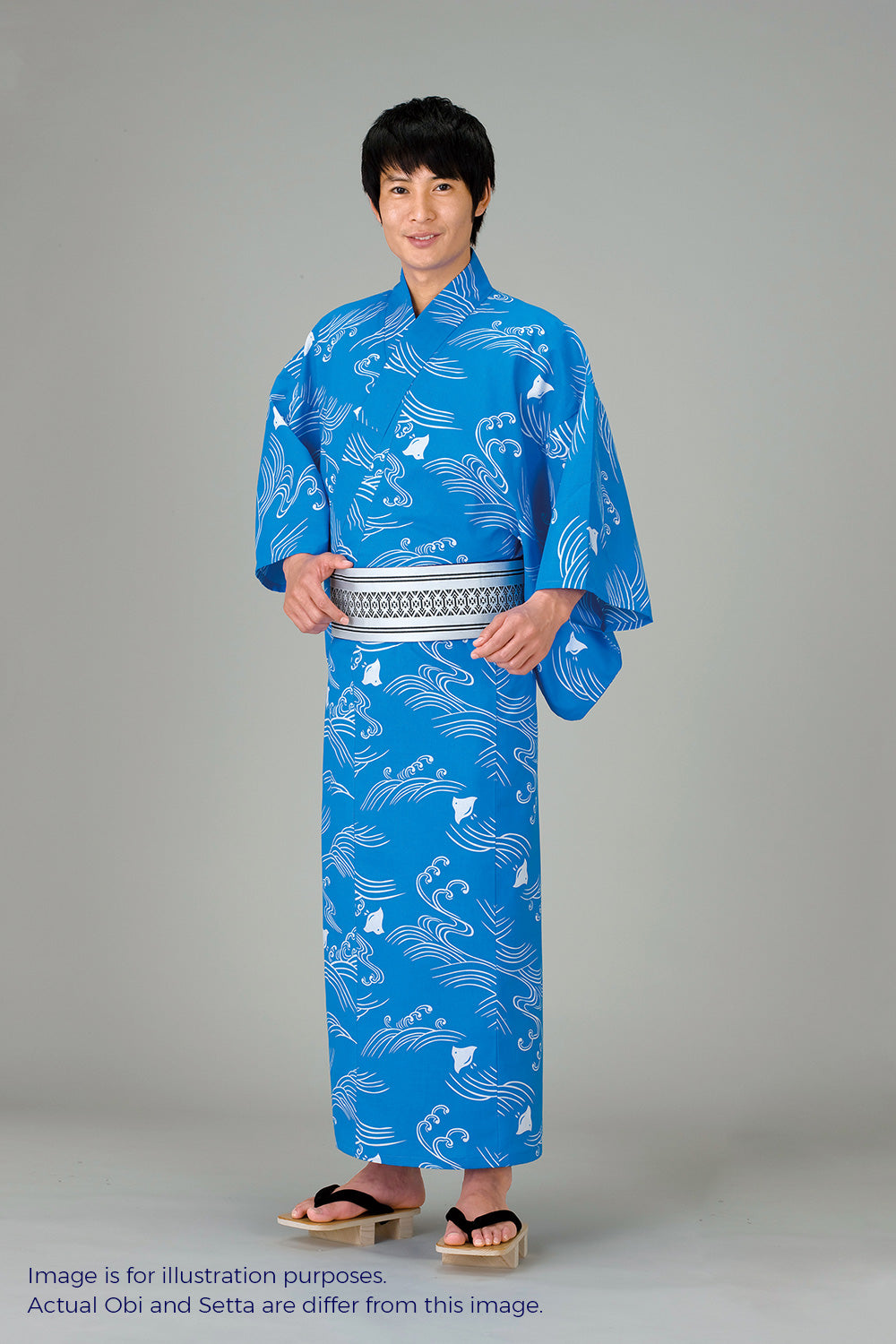 Yukata Style Nami & Chidori (Men) – Yukata Japan
